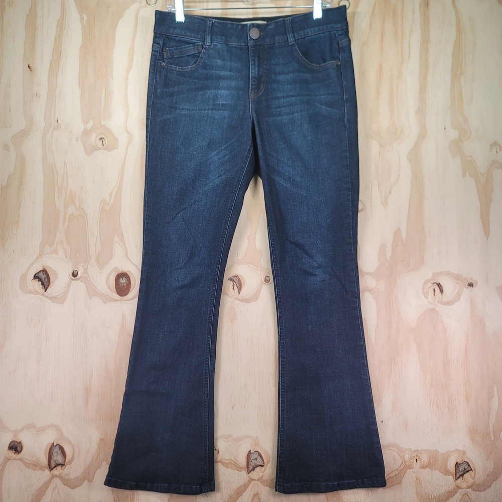 Democracy Bootcut Jeans Indigo Blue Size 10 32x31 Ab Technology Western Cowboy - Picture 1 of 10
